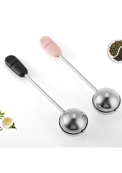 No.4 Tarzı 1 Bilgisayar 304 Paslanmaz Çelik Çay Süzgeci Çay Süzgeçleri Örgü Çay Topu Filtre Saplı Süzgeç 360° Döner Çaydanlık Çay Yaprağı Filtre Çay Eşyası (Yurt Dışından) indirimleri