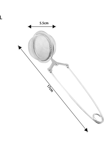 No.3 Tarzı Çay Demliği Paslanmaz Çelik Çay Süzgeci Örgü Çay Eleği Filtre Metal Boru Tasarımı Kuru Yaprak Demliği Mutfak Aksesuarları (Yurt Dışından)