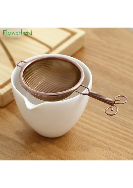 S Altın ​​stili 304 Paslanmaz Çelik Çay Süzgeci Çay Demliği Çay Filtresi Yaratıcı Japon Tarzı Filtre Mesh Kung Fu Çay Seti Mutfak Aksesuarları (Yurt Dışından) indirimleri