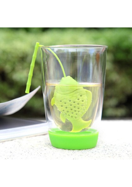 No.1 Tarzı Gosterildigi Gibi Çok Şekilli Yaratıcı Çay Süzgeci Sürahi Kahve Kırmızı Çiçek Çay Sevimli Çaydanlık Şekilli Insan Balık Çaydanlık - (Yurt Dışından) indirimleri