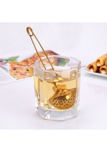 No.2 Tarzı Paslanmaz Çelik Çay Süzgeci Yaratıcı Tasarım Çay Klips Filtre Ağ Altın Kabuk Kalp Yıldız Halogees Ot Sızdırmaz Araçlar 1 Adet (Yurt Dışından) indirimleri