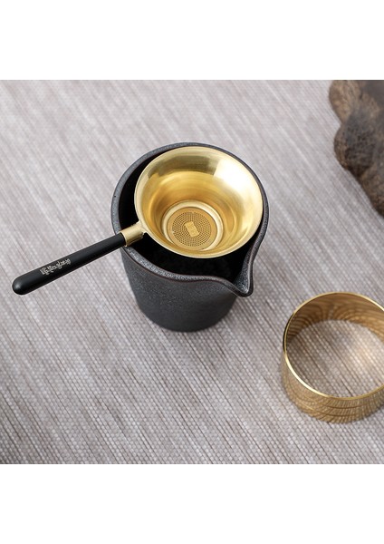 L Çay Süzgeci Tarzı Yeniden Kullanılabilir File Çay Süzgeci Kulp Klips Çay Demliği File Çay Süzgeci Kahve Çay Baharat Filtresi Demlik Kulp Çay Demleme- E-Ticaret Için (Yurt Dışından) fırsatları