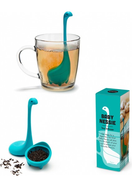 Opp Color3 Stili Yaratıcı Loch Ness Canavarı Silikon Çay Süzgeci Dikey Uzun Saplı Dinozor Çay Filtresi Çay Damlatma Mutfak Aksesuarları (Yurt Dışından) fırsatları