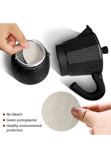 L-68MM Stili Yuvarlak Kahve Filtre Kağıdı Espresso Profesyonel V60 Pot Kahve Makinesi Filtre Kağıdı Moka Süzgeci Damlalık Kahve Filtreleri (Yurt Dışından) fiyatları