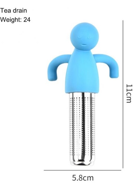 08 B 1pc Stili Paslanmaz Çelik Çay Süzgeç Filtre Gıda Sınıfı Silikon Başlığı Kaçırmayan Çay Ayrım Dikey Yaratıcı Çay Makinesi Çay Filtresi (Yurt Dışından) indirimleri