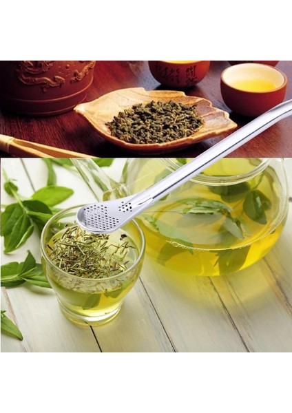 Yüzük Tarzı ile Paslanmaz Çelik Içme Pipeti Kaşık Çay Süzgeci Yerba Mate Çay Pipetleri Bombilla Kaba Tekrar Kullanılabilir Çay Araçları (Yurt Dışından) modelleri