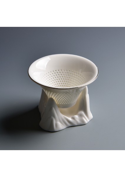 Sadece Süzgeç Stili Dehua Beyaz Porselen Çay Süzgeci Seramik Çay Filtresi Yaratıcı Çay Demlikleri Için Çaydanlık Kung Fu Çay Seti Çay Seremonisi Çay Takımı (Yurt Dışından) modelleri