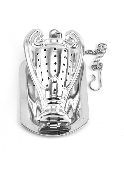 No.5 Tarzı Yaratıcı Yıldız Ay Ağaç Şekilleri Çay Süzgeci Paslanmaz Çelik Yeniden Kullanılabilir Metal Çay Poşeti Filtresi Çay Süzgeci (Yurt Dışından)