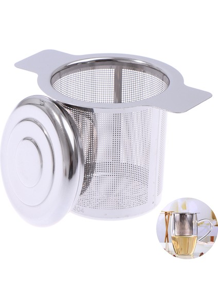 Ordu Yeşili Tarzı 1 Adet Çay Süzgeci Süzgeç Paslanmaz Çelik Kulaklı Çay Sızıntı Tutamı Yaprak Baharat Filtre Sepeti Net Sızıntı Yeniden Kullanılabilir Mutfak Sıcak (Yurt Dışından) modelleri
