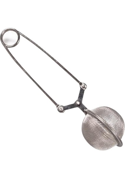 Paslanmaz Çelik Saplı Kaşık Bahar Kaşığı Çay Filtresi Süzgü Çay Kaşığı Sıkma Yaratıcı Süzgeç Metal (Yurt Dışından)