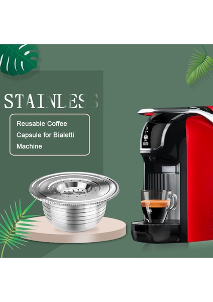 Açık Sarı Stil Icafilas Paslanmaz Çelik Tekrar Kullanılabilir Kahve Filtresi ve Süzgeci Bialetti Opera Macchina Için Cezve Kapağı (Yurt Dışından)