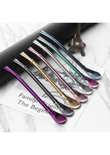 Siyah Stil Paslanmaz Çelik Içme Pipeti Çay Süzgeci El Yapımı Yerba Mate Çay Süzgeci Kab Washable Içme Pipetleri Çay Karıştırma Aracı Dropship (Yurt Dışından) fiyatları