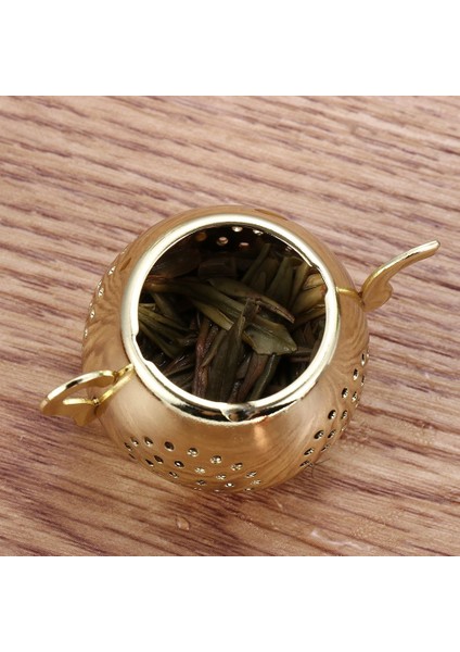 Gümüş Tarzı Çaydanlık Şekilli Çelik Gevşek Çay Süzgeci Zincirli Bitki Baharat Filtresi Difüzör Mutfak Aleti Çaydanlık Takımı (Yurt Dışından) fırsatları