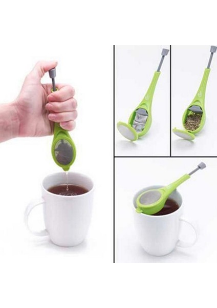 Yeşil Stil Demlik Içinde Pistonlu Çay Süzgeci Sağlıklı Yoğun Lezzet Tekrar Kullanılabilir Çay Filtresi Plastik Çay ve Kahve Süzgeci Ölçüm Karıştır Demlemek Karıştırmak ve Sıkıştırmak. (Yurt Dışından) fiyatları