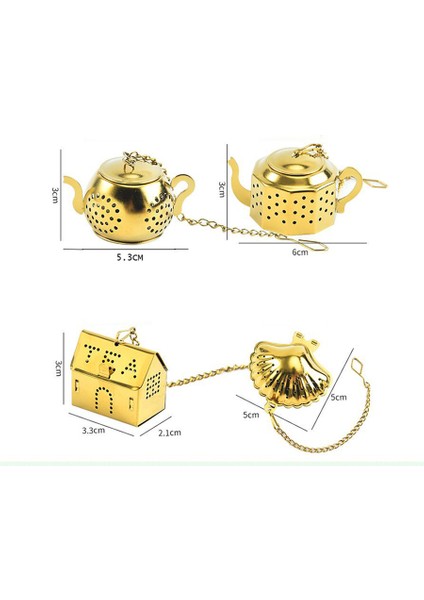 Gümüş Tarzı Paslanmaz Çelik Çay Demliği Şeklinde Çay Demliği Mutfak Çay Seti Aksesuarları Çay Topu Baharat Çiçek Çay Süzgeci Bitki Süzgeci (Yurt Dışından) indirimleri