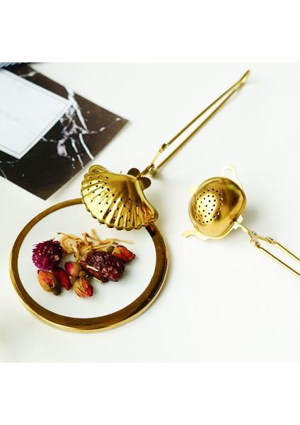Stil 1 Stil Yeniden Kullanılabilir Çay Süzgeci Metal Kabuk Kalp Yıldız Desen Paslanmaz Çelik Çay Demleme Aracı Teapot Aksesuarı (Yurt Dışından) indirimleri