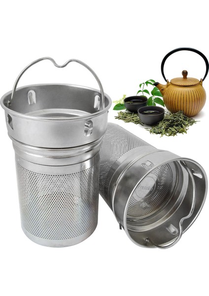 Iki Ağ Olmayan Paslanmaz Çelik Yürüyüş Çay Süzgeci Şişe Taşınabilir Içme Bardağı Çay Demlikleri Ev ve Ofis Için Laser Delikli (Yurt Dışından) fiyatları