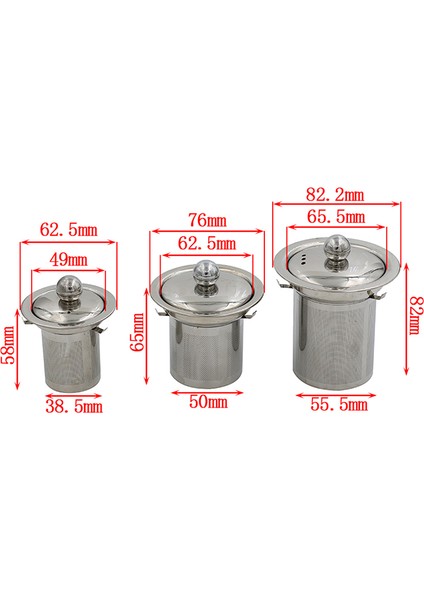 Resim Stili Olarak 1 Adet Yeniden Kullanılabilir Paslanmaz Çelik Çay Süzgeci Fileli Infüzyon Sepeti Gevşek Çay Yaprak Infüzyonları Ot Filtresi Kupa Çaydanlık Çay Seti Için (Yurt Dışından)