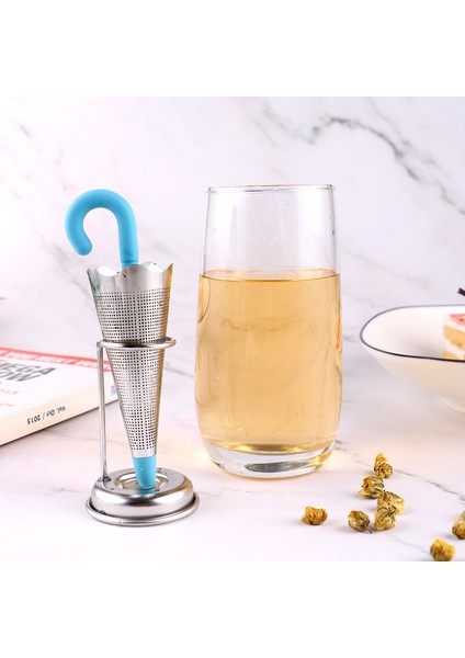 Stil Bırak Tek Boyut Taşınabilir Çay Süzgeci 9 Stil Mavi Yaratıcı Güvenli ve Sağlıklı Mutfak Aksesuarları Şemsiye Paslanmaz Çelik Çay Filtresi Çay Sızıntısı (Yurt Dışından) modelleri
