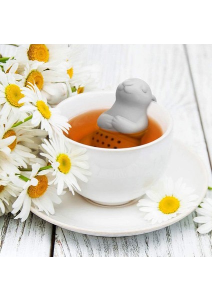 Gri Tarzı Sevimli Tavşan Silikon Çay Demliği Çay Yapıcı Yaratıcı Tavşan Çay Süzgeci Süzgeç Filtre Çay Fincanı Çaydanlık Mutfak Aleti (Yurt Dışından) indirimleri