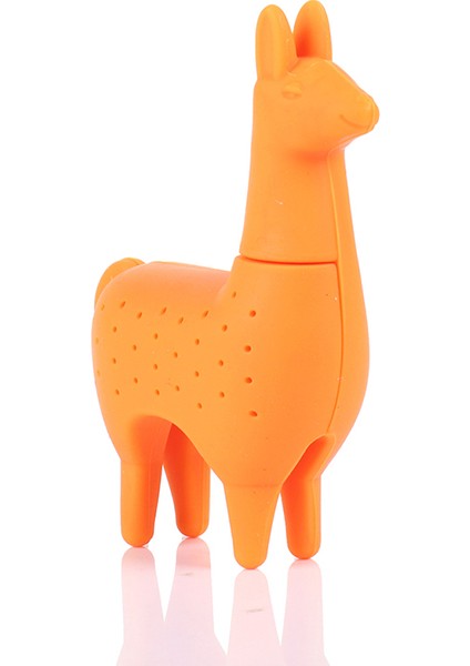 Resim Stili Olarak Alpaka Şekilli Silikon Çay Süzgeci - Yeniden Kullanılabilir Çay Demliği (Yurt Dışından) fırsatları