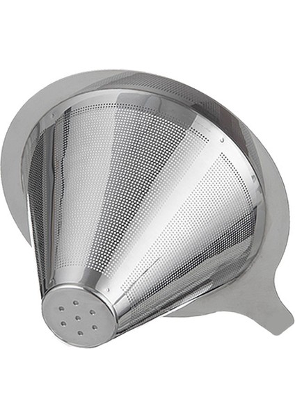 Bir Stil Paslanmaz Çelik Damlama Kahve Filtre Tutucu Yeniden Kullanılabilir Kahve Filtreleri Huni Metal Örgü Kahve Çay Filtresi Sepeti Araçları (Yurt Dışından) indirimleri