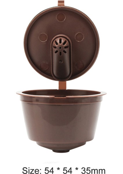 Siyah Stil 3 Parça Tüm Nescafe Dolce Gusto Modelleri Için Yeniden Kullanılabilir Kahve Kapsülü Yumuşak Tatlı Aroma - Dolgu Filtreleri Sepeti Pod Süzgeç (Yurt Dışından) fırsatları