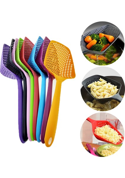Siyah Stil 1pc Filtre Pişirme Kürek Sebze Süzgeç Kaşık Naylon Kaşık Süzgeç Süzgeç Süzgeç Mutfak Aksesuarları (Yurt Dışından) fiyatları