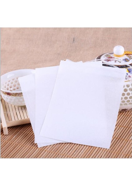 5.5 x 7 cm Boş Kokulu Çay Poşetleri Ipli Mühürlü Filtre Kağıdı - Bitki Çayı Için (Yurt Dışından)