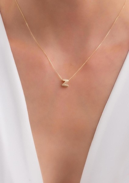 14 Ayar Altın Z Harf Kolye fiyatları