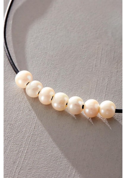 Rustik Inci Sıralı Tasma Choker Kolye fiyatları