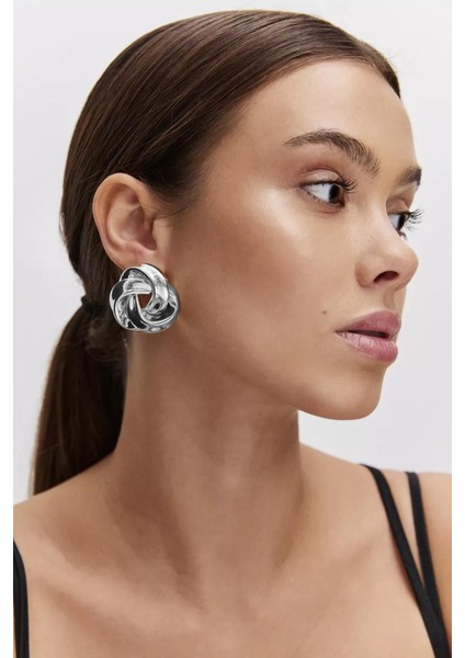 Diente Modern Kadın Küpe