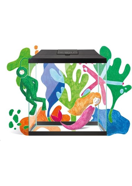 Aquael Aquarium Set Leddy Mini 35 Beyaz