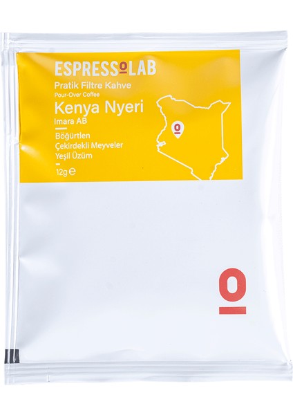 Kenya Nyeri Imara Ab Pratik Filtre Kahve - 5 Adet | Hızlı Ve Kolay Demleme