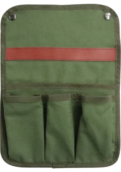 Plaj Sandalyeleri Yan Saklama Torbaları Büyük Kapasiteli, Çok Cepli Yeşil (Yurt Dışından)