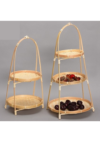 Sepetler Katmanlı Raf Meyve Ekmeği Gıda Saklama Mutfak Üç Katmanlı (Yurt Dışından) fiyatları