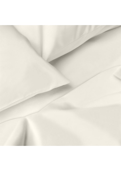 Organik Pamuk Akfil Nevresim Takımı Tek Kişilik 160 x 220 cm Kırık Beyaz fiyatları