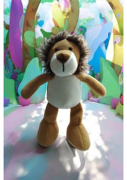 Aslan Kral 30 cm Peluş Oyuncak ve Uyku Arkadaşı