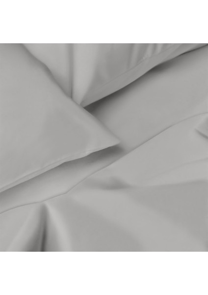 Organik Pamuk Akfil Nevresim Takımı Tek Kişilik 160 x 220 cm Gri fiyatları