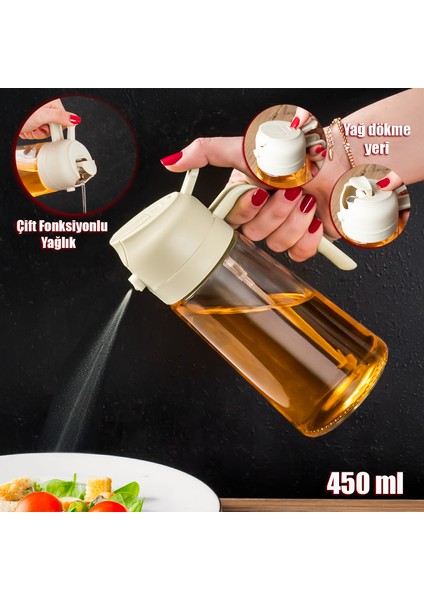 Çok Amaçlı Cam Sprey Şişe -Yağdanlık Limon Sirke Sos Püskürtücü, Sızdırmaz Yağdanlık Krem modelleri