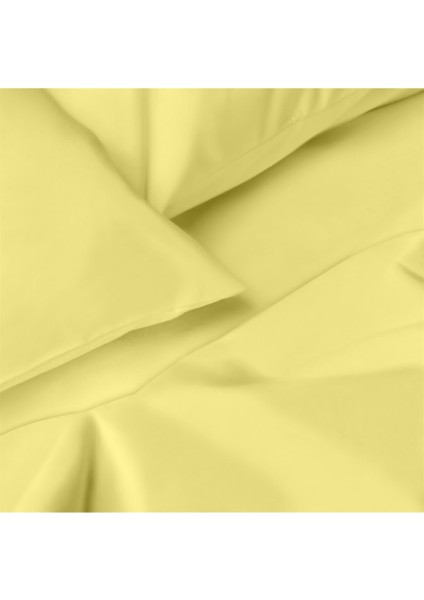 Organik Pamuk Akfil Nevresim Takımı Tek Kişilik 160 x 220 cm Sarı fiyatları