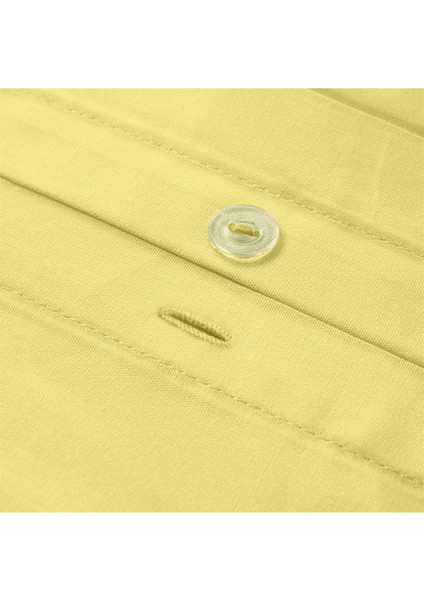 Organik Pamuk Akfil Nevresim Takımı Tek Kişilik 160 x 220 cm Sarı fırsatları