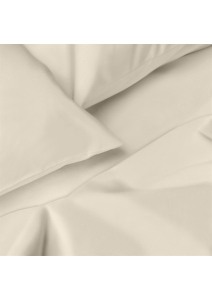 Organik Pamuk Akfil Nevresim Takımı Çift Kişilik 200X220 cm Krem fiyatları
