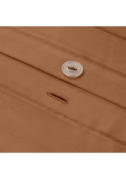 Organik Pamuk Akfil Nevresim Takımı Çift Kişilik 200X220 cm Kiremit fırsatları