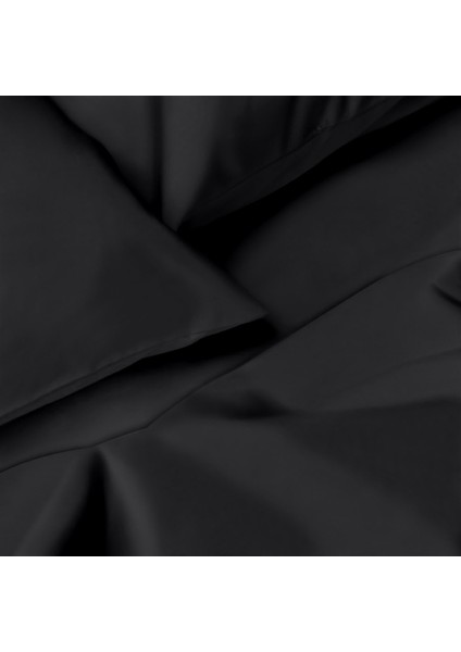 Organik Pamuk Akfil Nevresim Takımı Tek Kişilik 160X220 cm Siyah fiyatları