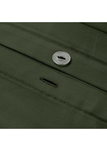 Organik Pamuk Akfil Nevresim Takımı Tek Kişilik 160X220 cm Koyu Yeşil fırsatları