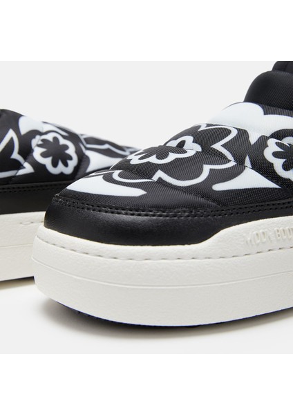 Kadın Sneaker ( Günlük) 80D2470030-NA02 Moon Boot Park Soft Flower Black/whıte