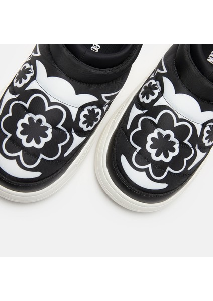 Kadın Sneaker ( Günlük) 80D2470030-NA02 Moon Boot Park Soft Flower Black/whıte