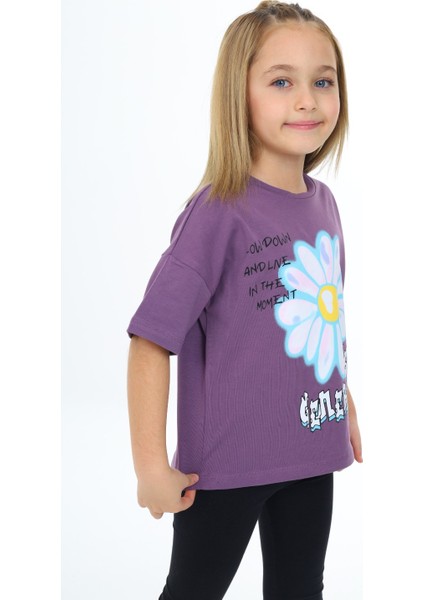Kız Çocuk Baskılı Tişört modelleri