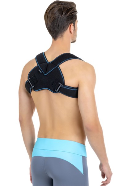 Köprücük Kemiği Bandajı (Siyah) Rahat ve Ayarlanabilir Askılar / Beden S Code 208-LUX
